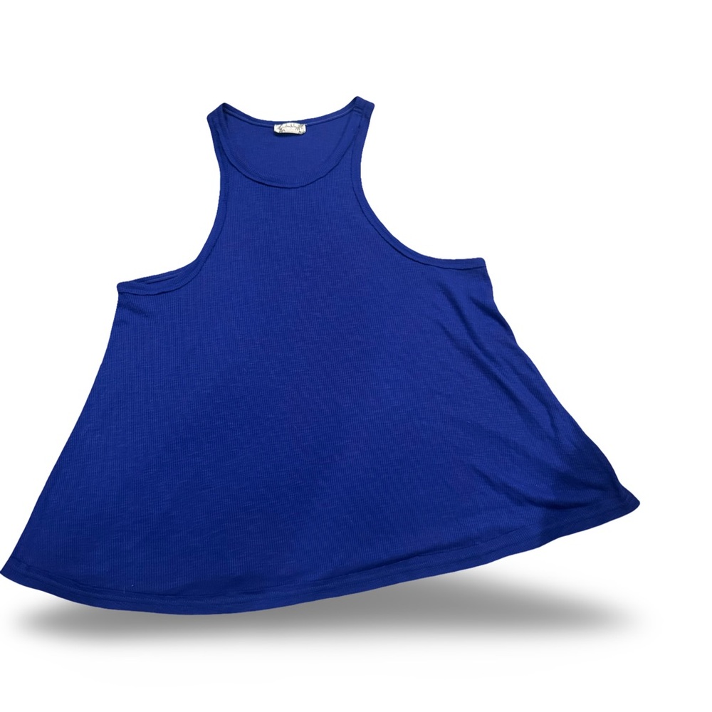 Free People Royal Blue Tank Top